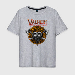Футболка оверсайз мужская Valheim, цвет: меланж