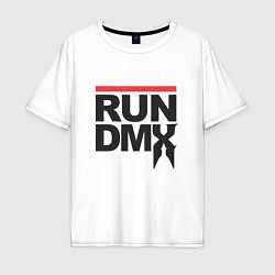 Мужская футболка оверсайз RUN DMX