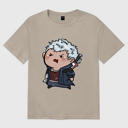 Футболка оверсайз мужская Baby Nero, цвет: миндальный