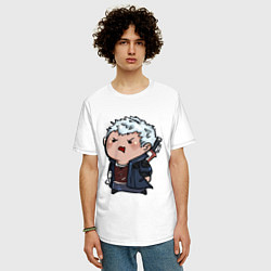 Футболка оверсайз мужская Baby Nero, цвет: белый — фото 2