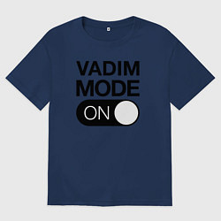 Футболка оверсайз мужская Vadim Mode On, цвет: тёмно-синий