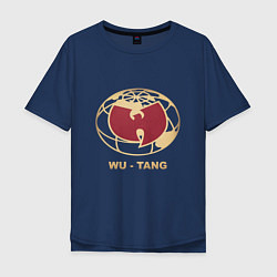 Футболка оверсайз мужская Wu-Tang World, цвет: тёмно-синий