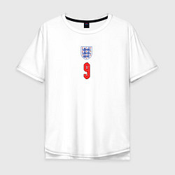 Футболка оверсайз мужская Домашняя форма Гарри Кейна, цвет: белый