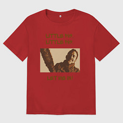 Футболка оверсайз мужская Negan, цвет: красный