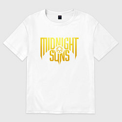Футболка оверсайз мужская Midnight Suns, цвет: белый