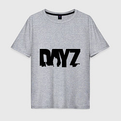 Футболка оверсайз мужская DayZ, цвет: меланж