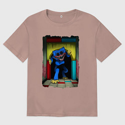 Футболка оверсайз мужская ХАГИ ВАГИ, Я ТЕБЯ ПОЙМАЮ, цвет: пыльно-розовый