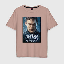 Мужская футболка оверсайз Dexter New Blood Декстер Новая Кровь