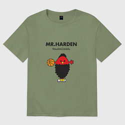 Футболка оверсайз мужская Мистер Харден, цвет: авокадо