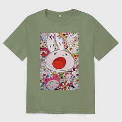 Футболка оверсайз мужская Еars ТМ, цвет: авокадо