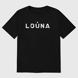 Футболка оверсайз мужская Лоуна louna 1984, цвет: черный