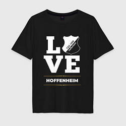 Футболка оверсайз мужская Hoffenheim Love Classic, цвет: черный