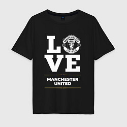 Мужская футболка оверсайз Manchester United Love Classic