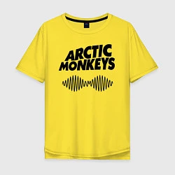 Футболка оверсайз мужская Arctic Monkeys, цвет: желтый