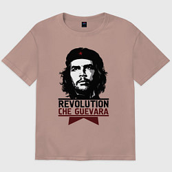 Футболка оверсайз мужская Revolution hero, цвет: пыльно-розовый