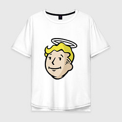 Футболка оверсайз мужская Holly vault boy, цвет: белый