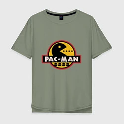 Футболка оверсайз мужская Pac-man game, цвет: авокадо