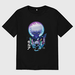 Футболка оверсайз мужская Киллуа Hunter Hunter, цвет: черный