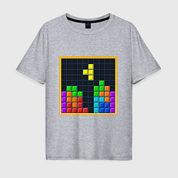 Мужская футболка оверсайз Tetris