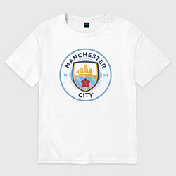 Футболка оверсайз мужская Manchester City FC, цвет: белый