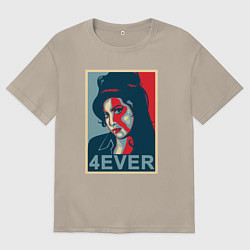 Мужская футболка оверсайз Эми навсегда