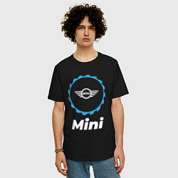 Футболка оверсайз мужская Mini в стиле Top Gear, цвет: черный — фото 2