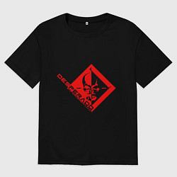 Футболка оверсайз мужская Desperado Enforcement, LLC из MGR, цвет: черный