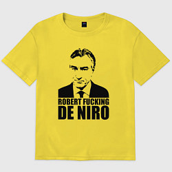 Футболка оверсайз мужская Robert De Niro, цвет: желтый
