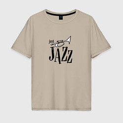 Мужская футболка оверсайз Just Jazz