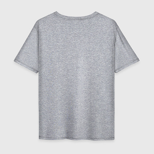 Мужская футболка оверсайз Двенадцать лет - двенадцатый уровень разблокирован / Меланж – фото 2