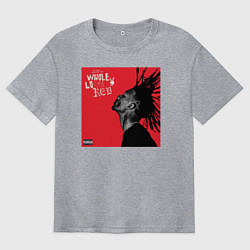 Футболка оверсайз мужская Wlole lotta, цвет: меланж