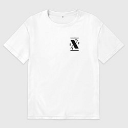 Футболка оверсайз мужская Пофиг - антибренд, цвет: белый