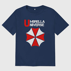 Футболка оверсайз мужская Umbrella Niverse, цвет: тёмно-синий