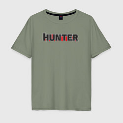 Футболка оверсайз мужская Hunter, цвет: авокадо