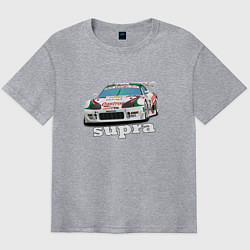 Футболка оверсайз мужская Toyota Supra Castrol 36, цвет: меланж