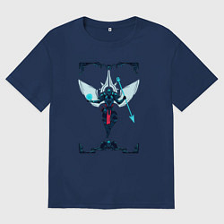 Футболка оверсайз мужская Ultrakill Gabriel, цвет: тёмно-синий