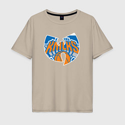 Мужская футболка оверсайз Wu-tang knicks