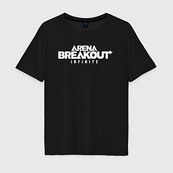 Футболка оверсайз мужская Arena breakout infinite, цвет: черный