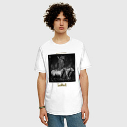 Футболка оверсайз мужская Lorna Shore - Hollow Sentence, цвет: белый — фото 2