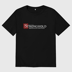 Футболка оверсайз мужская Stronghold Crusader Definitive Edition, цвет: черный