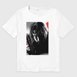 Футболка оверсайз мужская John Wick killer, цвет: белый