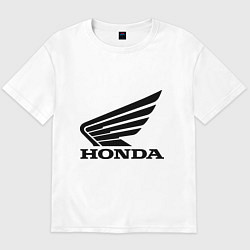 Футболка оверсайз мужская Honda Motor, цвет: белый