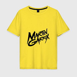 Футболка оверсайз мужская Martin Garrix, цвет: желтый
