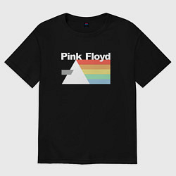 Футболка оверсайз мужская Pink Floyd, цвет: черный