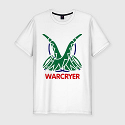 Футболка slim-fit Orc Mage - Warcryer, цвет: белый