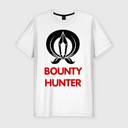 Футболка slim-fit Dwarf Fighter - Bounty Hunter, цвет: белый
