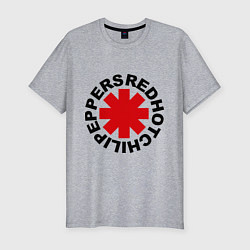 Мужская slim-футболка Red Hot Chili Peppers