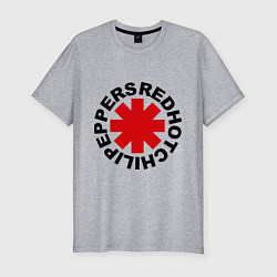 Футболка slim-fit Red Hot Chili Peppers, цвет: меланж