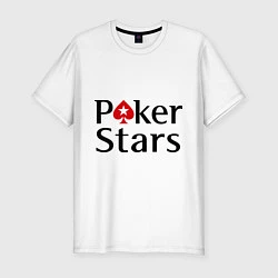 Мужская slim-футболка Poker Stars