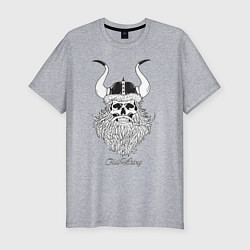 Футболка slim-fit Old Viking, цвет: меланж